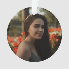 Custom Birthday Photo Keepsake Ornament