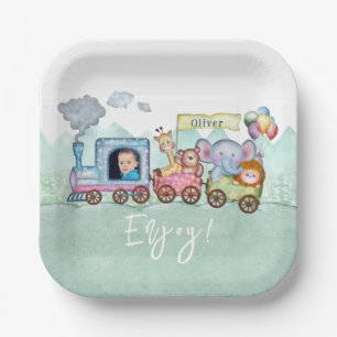 Custom Birthday Sign Chugga Chugga Choo Choo Pappteller