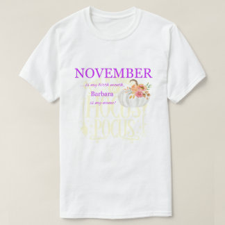 Custom Birthday T-Shirt