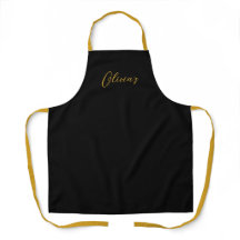 Custom Black Gold Personalisiert Restaurant Cateri