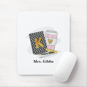 Custom Black Kindergarten Lehrer Wertschätzung Mousepad