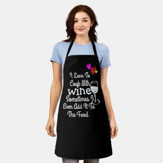 Custom Black Koch Sassy Cook Personalisiert Schürze