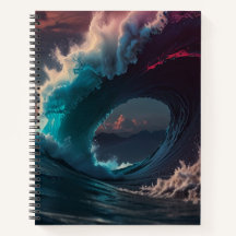 Custom Black & White Monogram Sketchbook