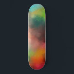 Custom Blank Template Modern Colorful Abstract Art Skateboard<br><div class="desc">Custom Blank Template Modern Colorful Abstract Art Pink Red Blue Green Yellow Trendy Skateboard.</div>