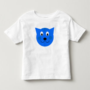 Custom Blue Cat/Kitten/Tiger Kleinkind Hoodie T-shirt