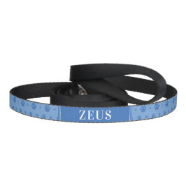 Custom Blue Paws Dose Leash Haustierleine