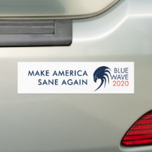 Custom Blue Wave 2020 Demokratische Präsidentenwah
