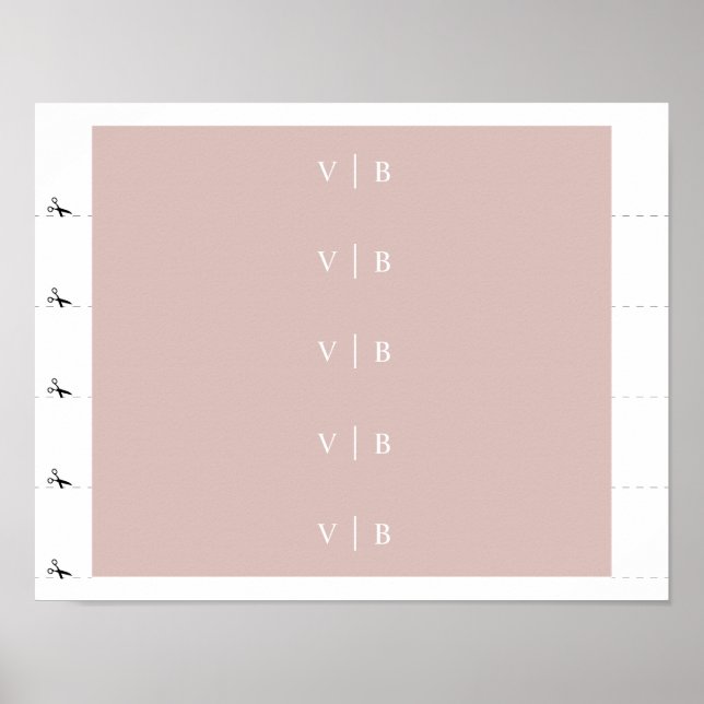 Custom Bly Band - Value Cardstock Paper (Matte) Poster (Vorne)