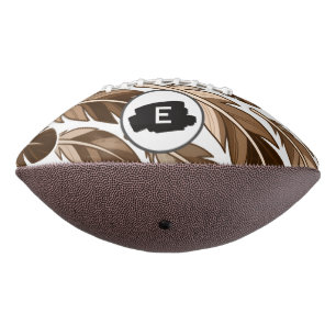 Custom Boho Football - Personalisiert Monogram Bro