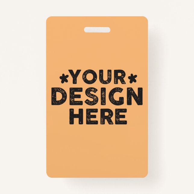 Custom Bold sagt ihr Namensdesign für Männer Ausweis (Vorderseite)