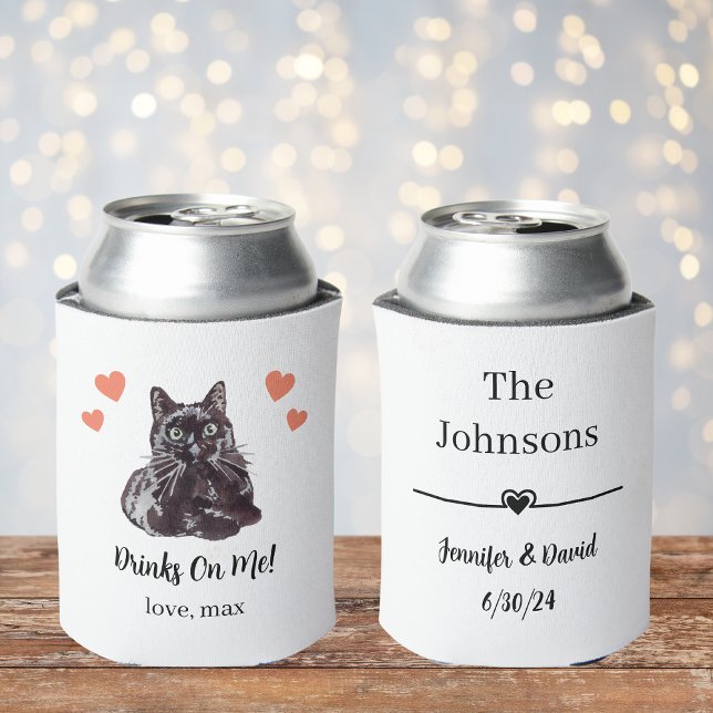 Custom Bombay Cat Pet Wedding Can Cooler Dosenkühler (Von Creator hochgeladen)