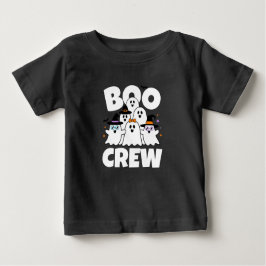 Custom Boo Crew Halloween Family Matching Baby T-shirt