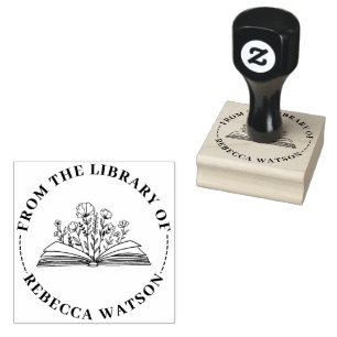 CUSTOM BOOK-BRIEFMARKE GUMMISTEMPEL