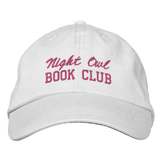 Custom Book Club Name Bestickte Baseballkappe