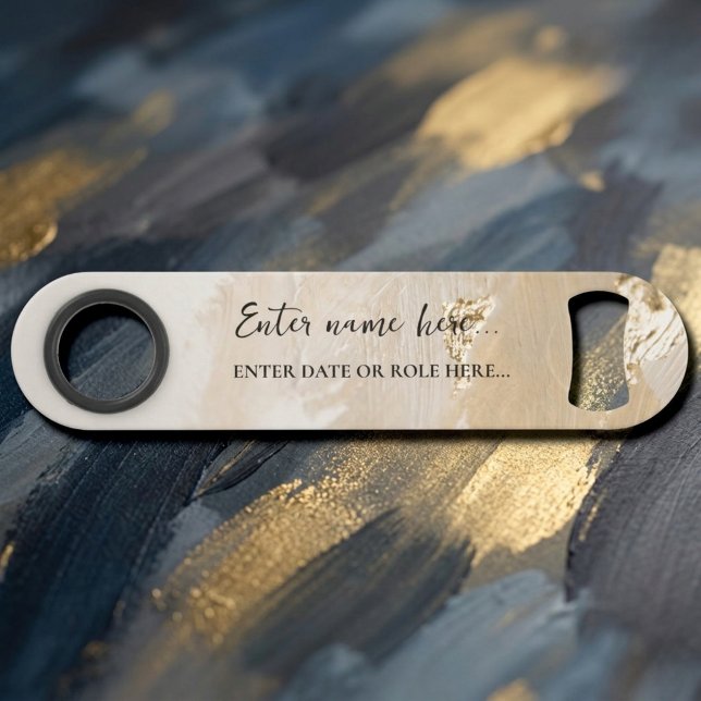 Custom Bottle Opener – Personalized with Name Speed Flaschenöffner (Von Creator hochgeladen)