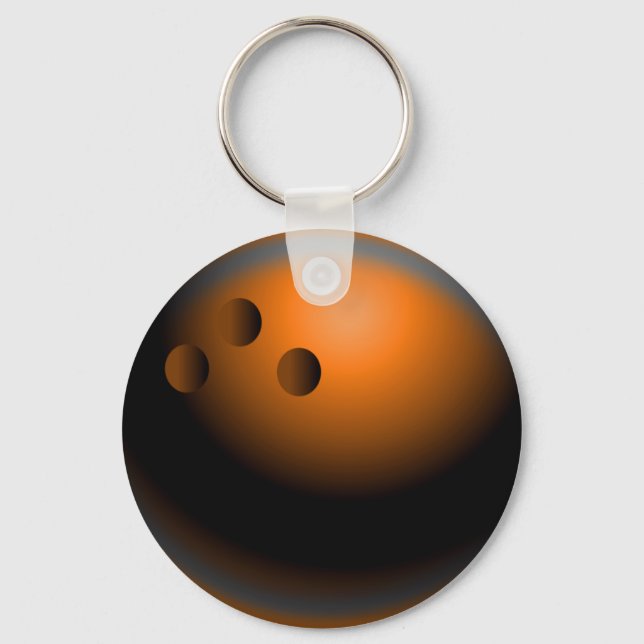 Custom Bowling Schlüsselanhängers Geschenke Schlüsselanhänger (Vorderseite)