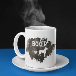 Custom Boxer Vater Vatertag Hund Lover Kaffeetasse