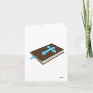 Custom Boy First Holy Communion Card Karte