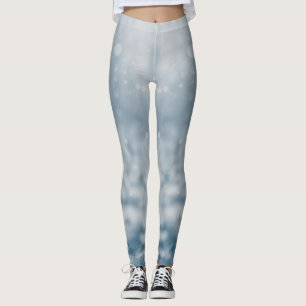 Custom Branded Gray Minimalistisch Hello Winter Leggings