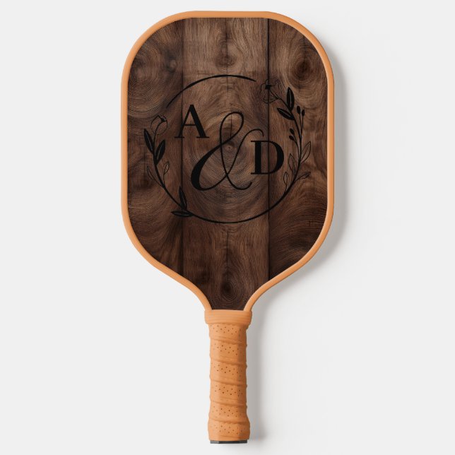 Custom Bridal Party Pickleball Schläger (Vorderseite)