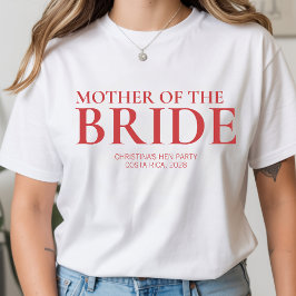 Custom Bridal Party Shirt for Mother of the Bride