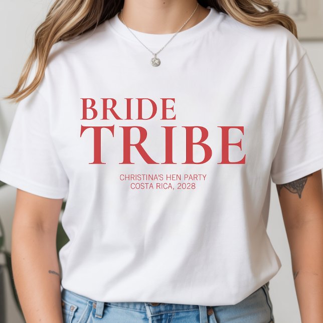 Custom Bridal Party Shirt Gift for Bride Tribe (personalized wedding party shirt, bridal crew matching shirts, modern typography bridal shirt,)