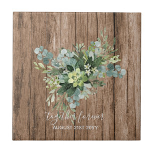 Custom Bridesmaid Brautparty gibt Grünflächen Fliese