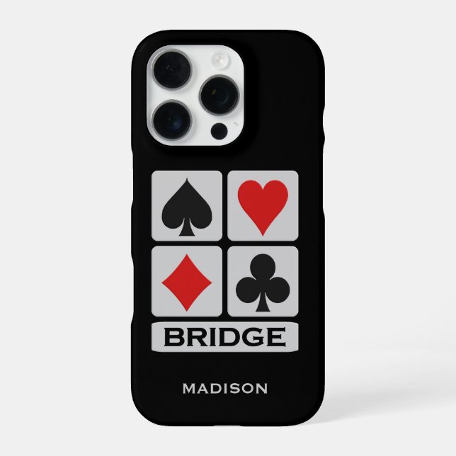 Custom Bridge Player iPhone 4 Case-Mate 16 Pro Hülle (Rückseite)