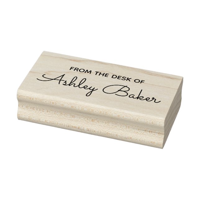 CUSTOM-Briefmarke - vom Schreibtisch Gummistempel (Stempel)