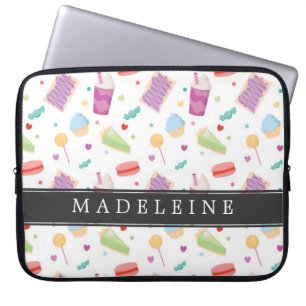 Custom Bright Sweet Leckereien Laptopschutzhülle
