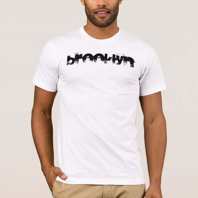 Custom Brooklyn Nyc New York City Classic American T-Shirt (Vorderseite)