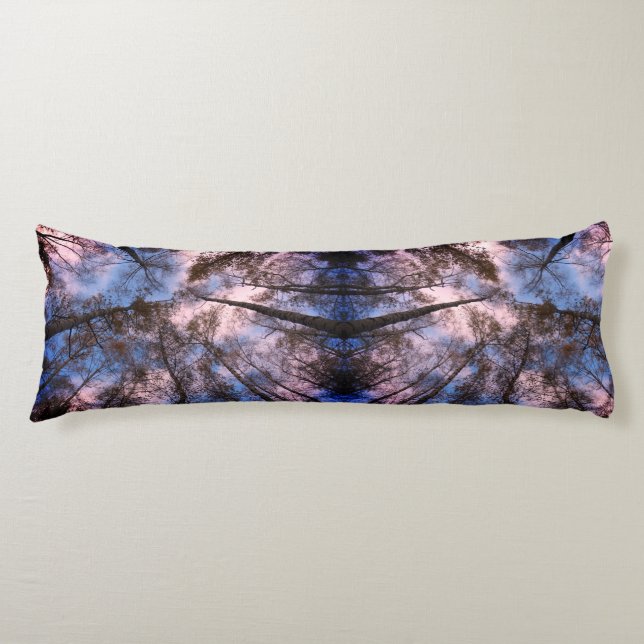 Custom Brushed Polyester BodySky ist das Limit Seitenschläferkissen (Vorderseite)