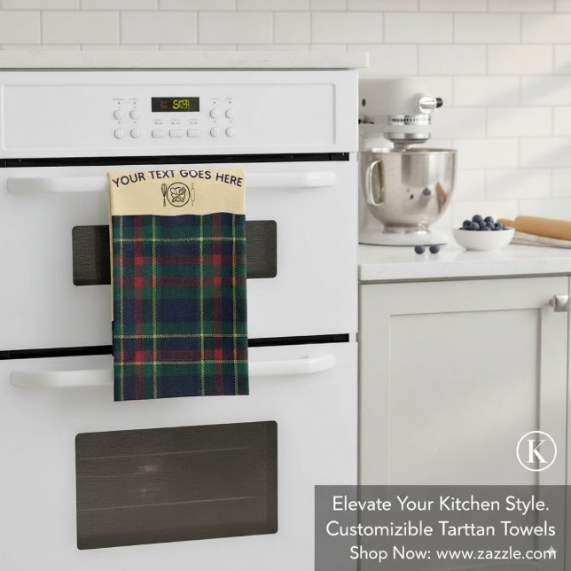 Custom Buffalo Kariert Kitchen Scottish Style Geschirrtuch (Von Creator hochgeladen)