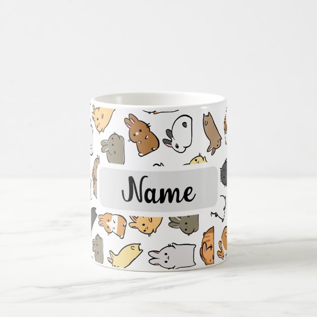 Custom bunny mug kaffeetasse (Mittel)