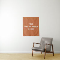 Custom Burnt-Side Tapestry - Personalisiert für Si