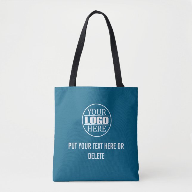 Custom Business Logo and slogan Tasche (Vorderseite)