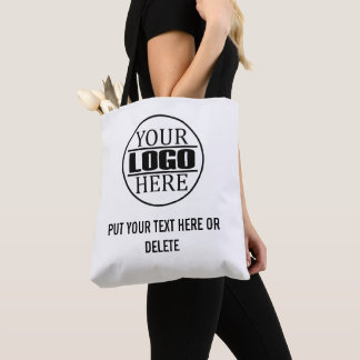 Custom Business Logo and slogan Tasche