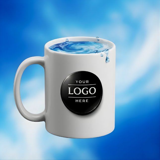 Custom Business Logo Branded Coffee Mug Kaffeetasse (Von Creator hochgeladen)