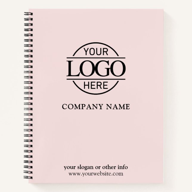 Custom Business Logo & Branding Promotional Gift Notizbuch (Vorderseite)