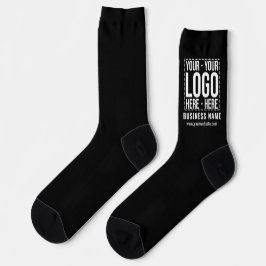 Custom Business Logo Corporate Company Modern Cool Socken