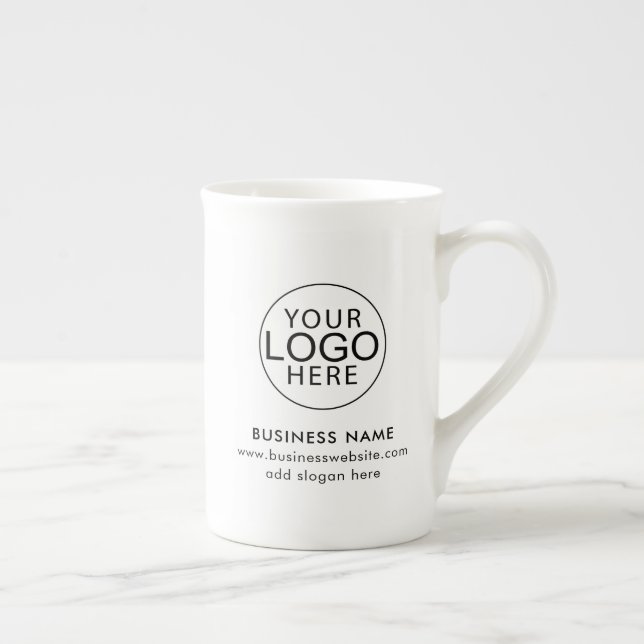 Custom Business Logo Corporate Promotional Swag Prozellantasse (Rechts)