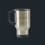 Custom Business Logo Personalized Corporate Gift Reisebecher<br><div class="desc">Modern custom business travel mug with your company logo, name, or slogan — a perfect promotional item and corporate gift. This sleek and practical travel cup is designed for professionals, small business owners, and entrepreneurs who want to promote their brand in style. Durable and portable, this custom logo travel mug...</div>