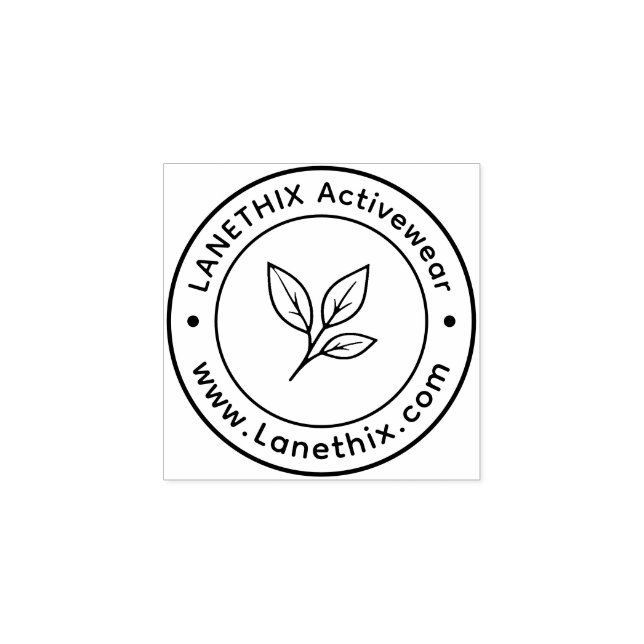  Custom Business Logo Rubber Stamp Gummistempel (Prägung)