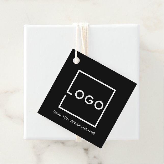 Custom Business Logo Thank You Geschenkanhänger (Beispiel)