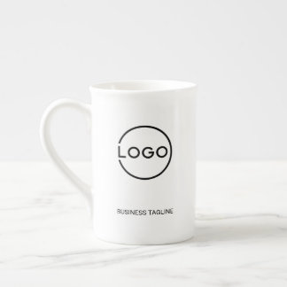 Custom Business Logo with Custom Text Coffee Mug Prozellantasse