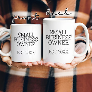 Custom Business Owner Tasse für Girl Boss, Lady CE