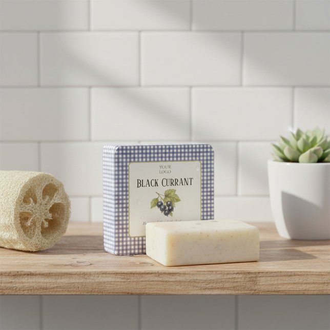 Custom Business Sticker for Handmade Soap (Von Creator hochgeladen)