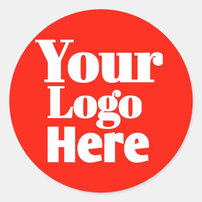 Custom Business Stickers | Personalized (Vorderseite)