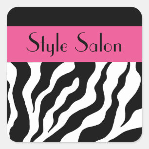 Custom Business Zebra Stickers