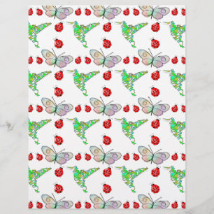 Custom Butterfly, Hummingbird und Ladybug Pattern